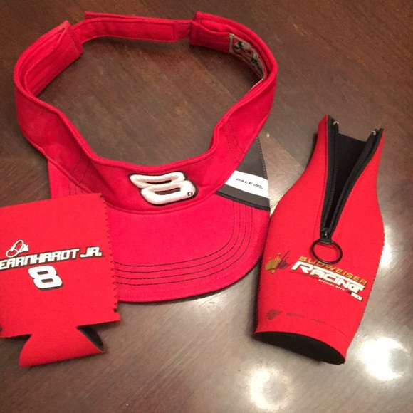 Chase Authentics Other - Earnhardt Jr. Sun Visor & Koozies